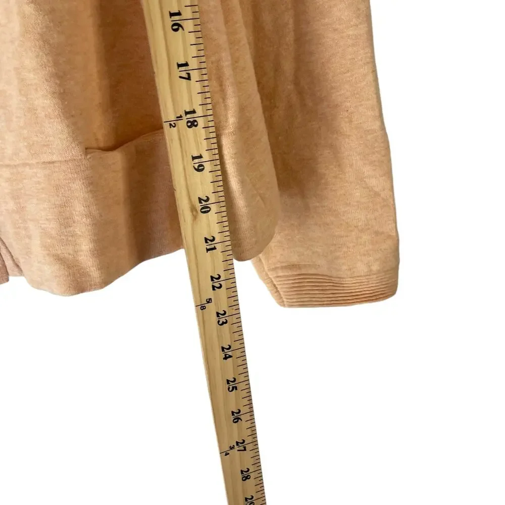 J. Jill Women's Size Large Light Orange Button Cardigan Sweater - Picture 9 of 9